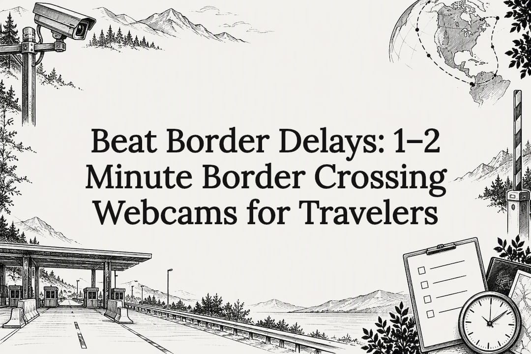 Beat Border Delays: 1–2 Minute Border Crossing Webcams for Travelers