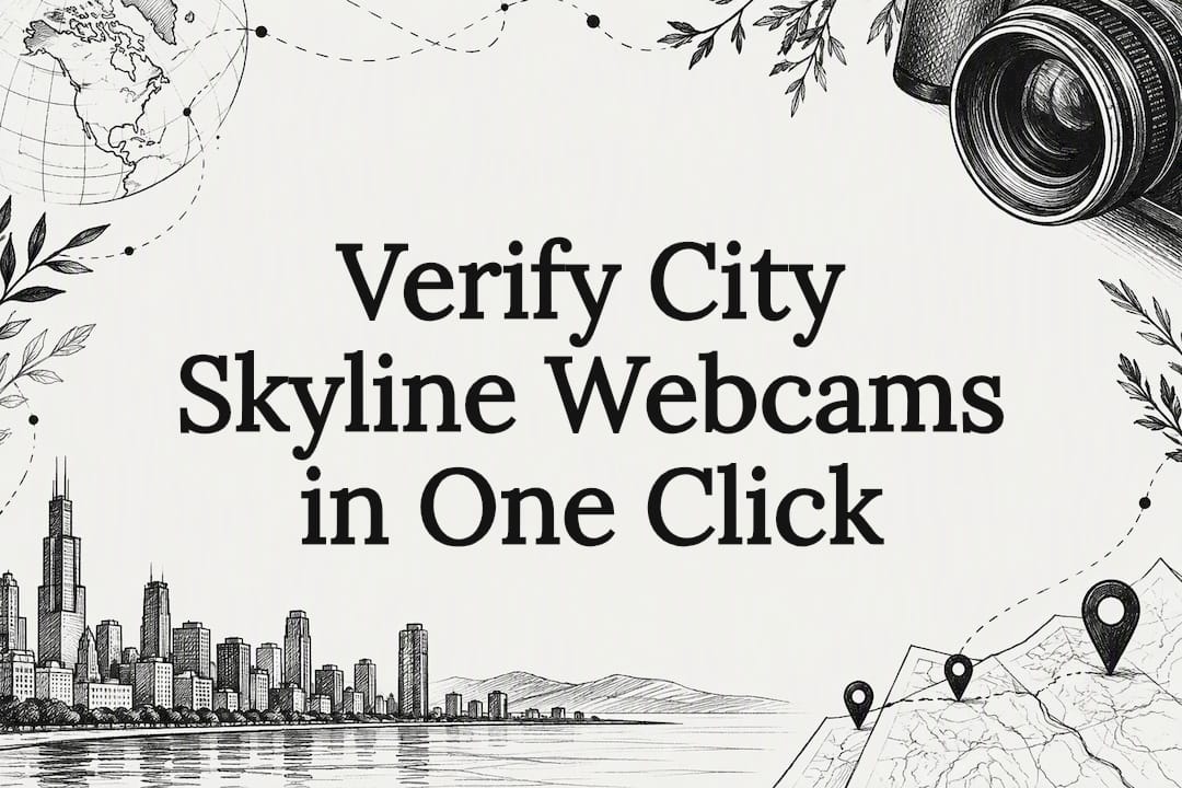 Verify City Skyline Webcams in One Click